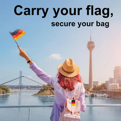 Smart Bag Security Tag - Germany Flag [Pack 2]